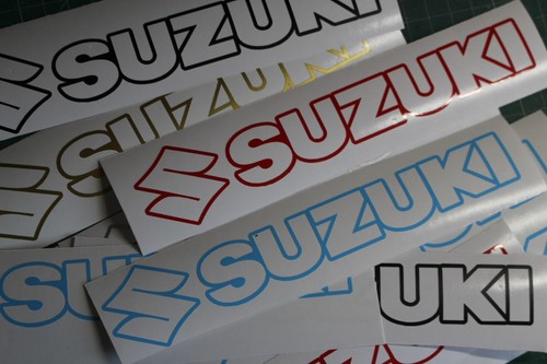Suzuki decals pair - ,
