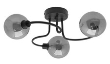 Modern Retro LED G9 3 Way Chandelier Flush Ceiling Light Mini Glass Globes M0154