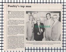 C6680) Clifford West Althorne Essex Poultry Discussion Group - 1985 Cutting