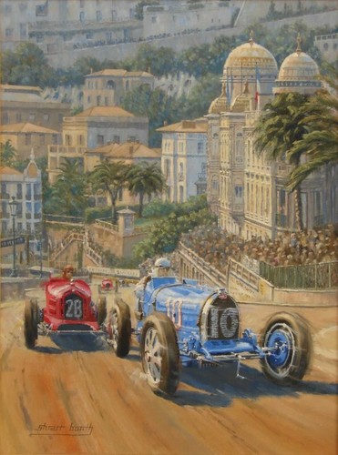 Tazio nuvolari bugatti alfa - bugatti,