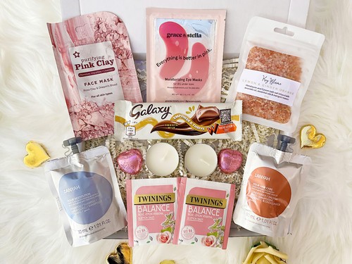 Mini self care box spa - box,