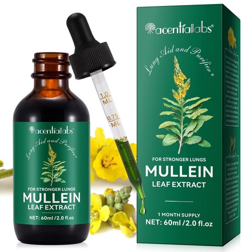 Mullein leaf extract drops - mullein,