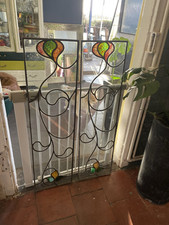 Lovely Art Nouveau Stained Glass Window