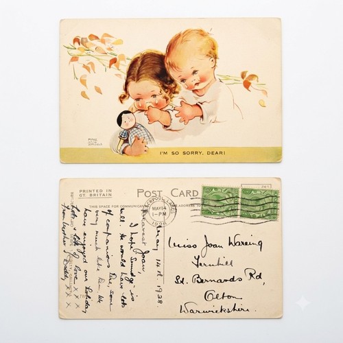 Vintage postcard mabel lucie - vintage,