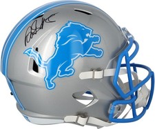 David Montgomery Detroit Lions Autographed Riddell Speed Replica Helmet