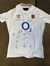 ENGLAND RUGBY SQUAD HAND