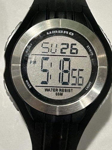Umbro digital wristwatch black - digital,