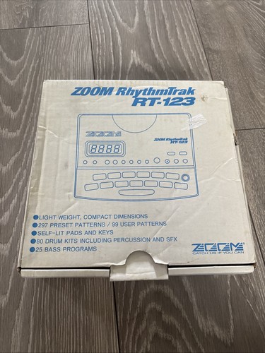 Zoom rhythmtrak 123 drum - zoom,