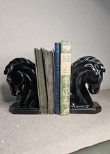 Vintage Horse Head Bookends