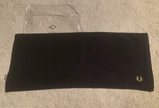 Fred Perry shirt Black Hand Towel 100% Cotton
