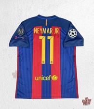 Barcelona Home Jersey 2016/2017 - Neymar Jr #11 Champions League