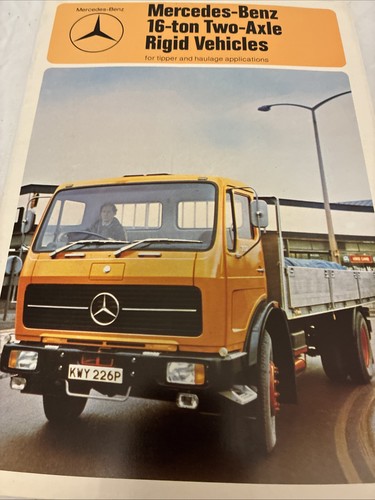 The mercedes benz ton two - mercedes, 16