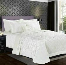 Velvet Quilted Bedspread Set 3