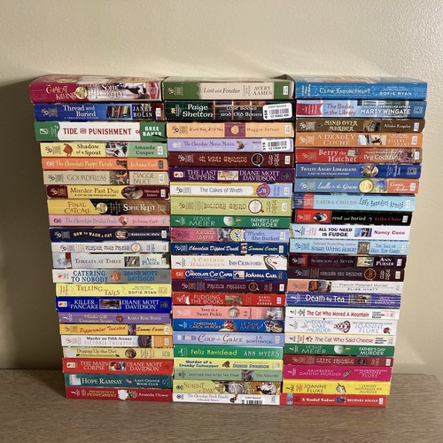 Cozy mystery paperback books - cozy,