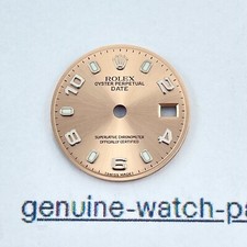 Genuine Rolex DATE 26mm Lady Datejust 79160 79240 79190 Arabic Bronze Dial