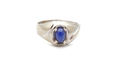 10k white gold blue - 10k,