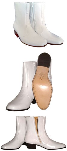 Men white black elvis - white,