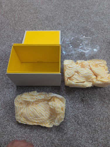 Selfridges yellow carton - selfridges,