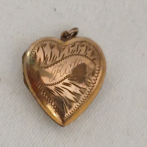 Vintage rolled gold - vintage, heart
