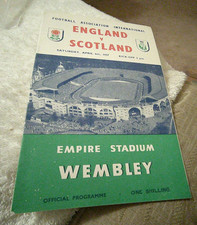 ENGLAND v Scotland  @ Wembley