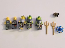 Lego Minifigures Deep Sea Diver Atlantis Key Trident