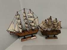 Vintage Model Boats Wooden