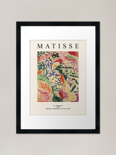 Matisse japonaise woman - matisse, la