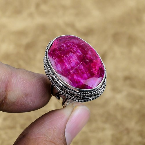 Red kashmiri ruby - red,