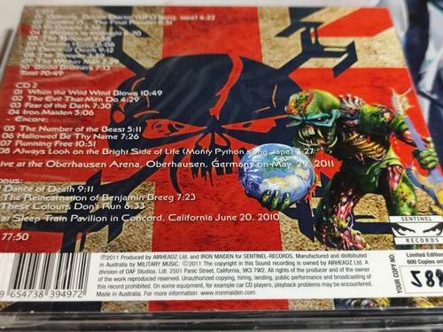Iron maiden 2xcd 5369 - 2xcd, √5369