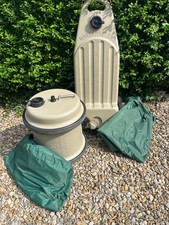 Wastemaster & Aquaroll Water Carrier Bundle with Handle, both with travel Bags