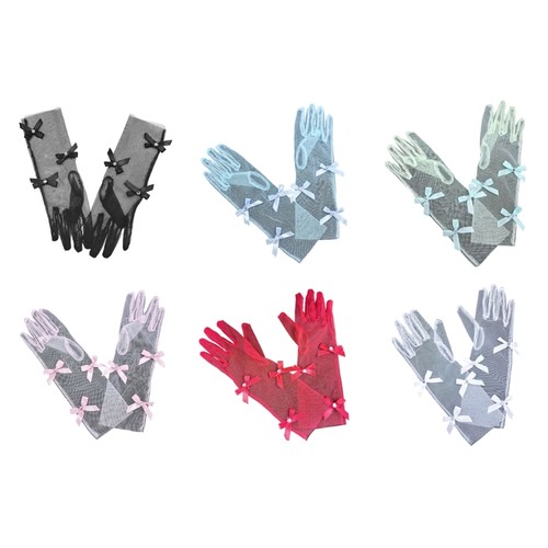 Long mesh gloves for - gloves, kids
