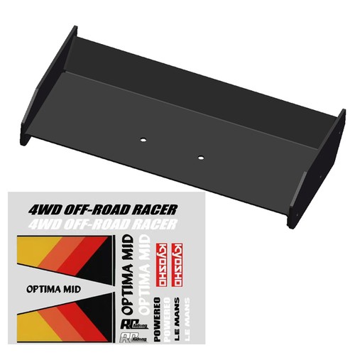 Aluminum alloy rear spoilers - alloy,