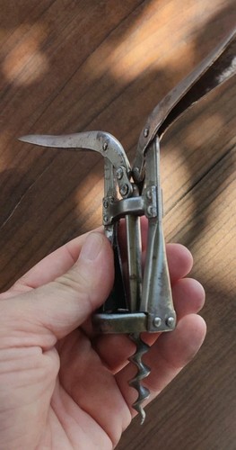 Rare vintage corkscrew - vintage,