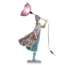 85cm Lamp Windswept Lady Lamp