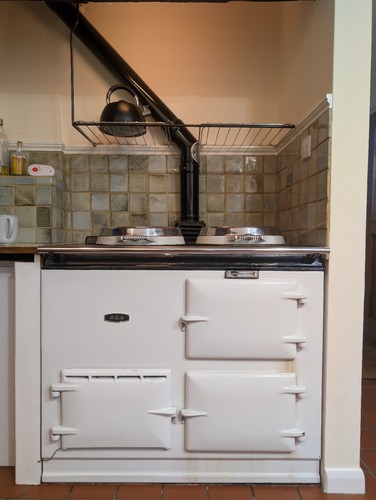 Fully working oil fired aga - working,