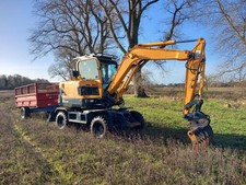 Hyundai 55W-9A rubber duck JCB