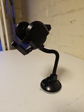 Smart Phone Holder Hands Free Phone Holder for Car Black Suction Fixing