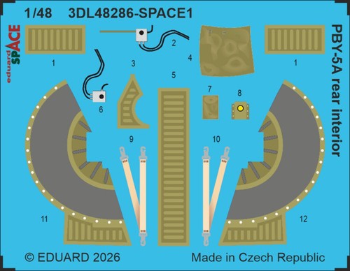 Eduard 3dl48286 48 - 3dl48286, 1:48