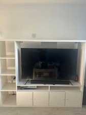 ikea tv unit storgae white