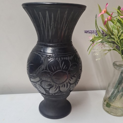 Black pottery marginea romania - black,