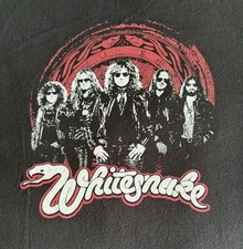 Whitesnake T Shirt XL Black