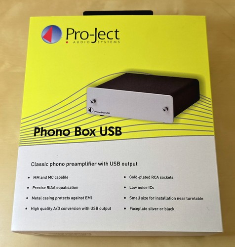Pro ject phono box with - phono, mm/mc