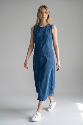 Sleeveless denim summer - sleeveless, tu