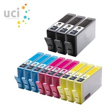 12 INK UCI Brand fits for hp