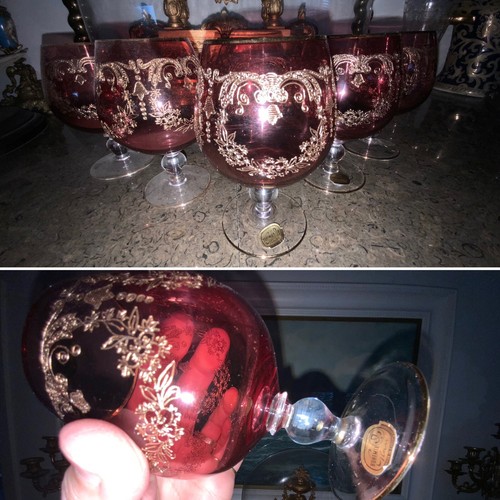 Antique pair moser czech - 👀antique,