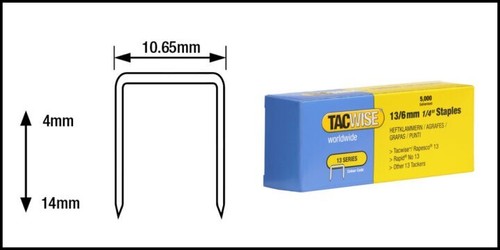Series staples 4mm 10mm - staples,