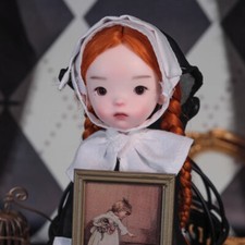 1/6 BJD Doll SD Joints Bare Doll Nun Style Adorable Girl Eyes Face Makeup Gift