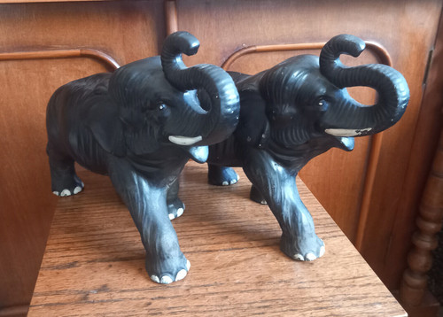 Vintage pair pottery - vintage,
