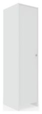 Seville 1 Door Wardrobe - White ( B Grade  )