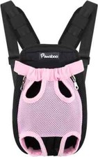 Pawaboo Pet Carrier Backpack, Adjustable Pet Front/Back Dog Bag